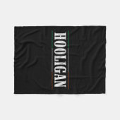 Hooligan - Irish Flag St Patricks Day Funny Fleecedecke (Vorderseite (Horizontal))