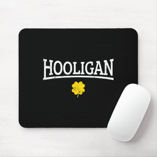 Hooligan Irish St. Patricks Day Mousepad (Mit Mouse)