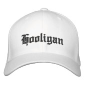 Hooligan keps bestickte baseballkappe (Vorderseite)