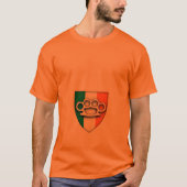 Hooligan Knuckle Wappen T-Shirt (Vorderseite)