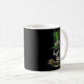 Hooligan Skull Funny Iri-shirt  Kaffeetasse (VorderseiteRechts)