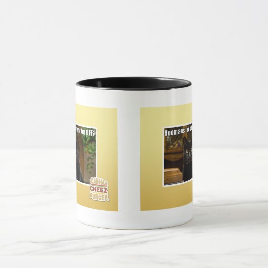 Hoomans Taek dort Pelz WEG? Tasse (Zentrum)