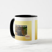 Hoomans Taek dort Pelz WEG? Tasse (Vorderseite Links)