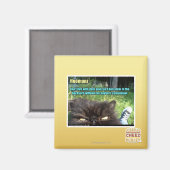 Hoomanz Magnet (Vorderseite/Rückseite)