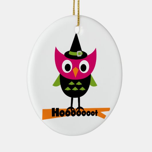 Hooooot Halloween T - Shirt und Geschenke Keramik Ornament (Rechts)