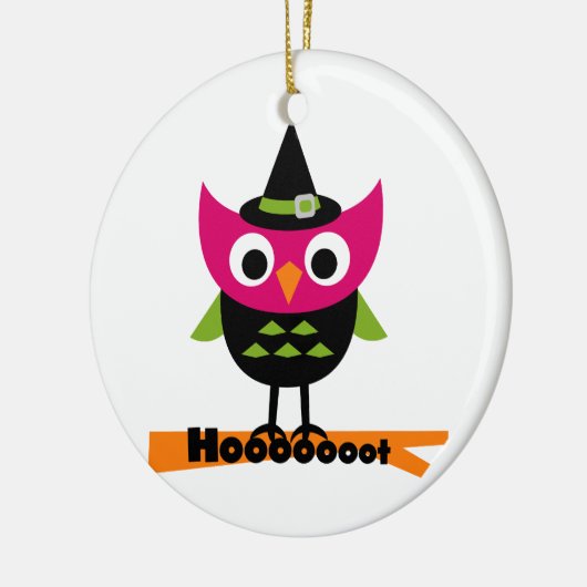 Hooooot Halloween T - Shirt und Geschenke Keramik Ornament (Links)