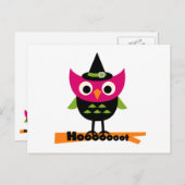 Hooooot Halloween T - Shirt und Geschenke Postkarte (Vorne/Hinten)