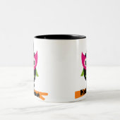 Hooooot Halloween T - Shirt und Geschenke Zweifarbige Tasse (Mittel)