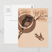 Hoooot! Postkarte (Vorne/Hinten)