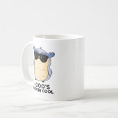 Hooos Cooler Funny Owl Pun Kaffeetasse (Vorderseite Links)