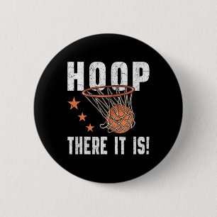 Hoop, da ist es! Basketball-B-Ball-Lüfter Button
