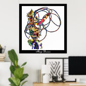 Hoop Dancer~poster Poster (Heimbüro)