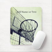 Hoop Dreams Basketball Mousepad (Mit Mouse)