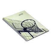 Hoop Dreams Basketball Notizblock (Rechte Seite)