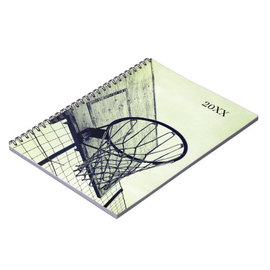 Hoop Dreams Basketball Notizblock (Linke Seite)