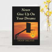 HOOP DREAMS KARTE (Gelbe Blume)