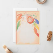 Hoop Dreams © Mitteilungskarte (Vorderseite/Rückseite Beispiel)