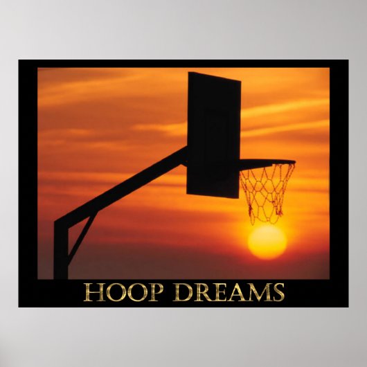 HOOP DREAMS POSTER (Vorne)
