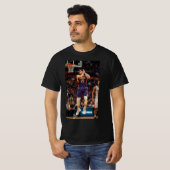 Hoop Dreams: Stilvolle Basketball Sports T - Shirt (Vorne ganz)