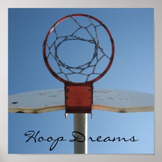 Hoop Dreams Wandplakat Poster (Vorne)