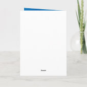 Hoop du hast Ball Kids Basketball Geburtstag Karte (Rückseite)