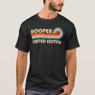 HOOPER Nachname Retro Vintag 80er 90er Geburtstag T-Shirt