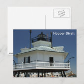 Hooper Strait Lighthouse Postkarte (Vorne/Hinten)