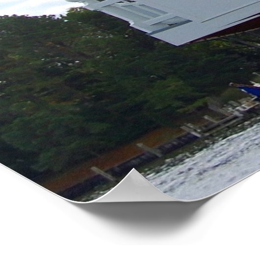 Hooper Straße Leuchtturm Poster (Ecke)