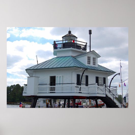 Hooper Straße Leuchtturm Poster (Vorne)