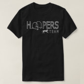 Hooper Team Agility Hundetraining  T-Shirt (Design vorne)