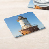 Hoopers Island Leuchtturm Rechteckiger Pappuntersetzer (angewinkelt)