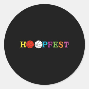 Hoopfest Runder Aufkleber