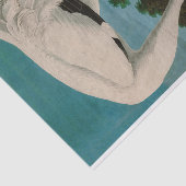 Hooping Crane Birds of America Audubon Print Seidenpapier (Ausschnitt)