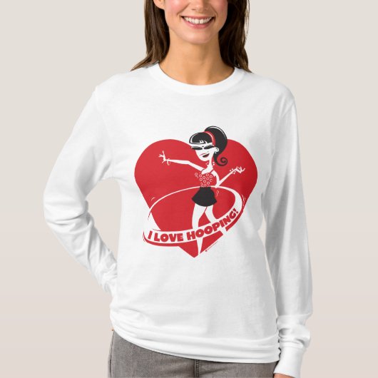Hooping Divaerwachsener u. scherzen alle Arten T-Shirt (Vorderseite)