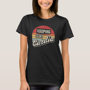 Hooping ist mein Vintages Retro-Tanzen mit einem C T-Shirt