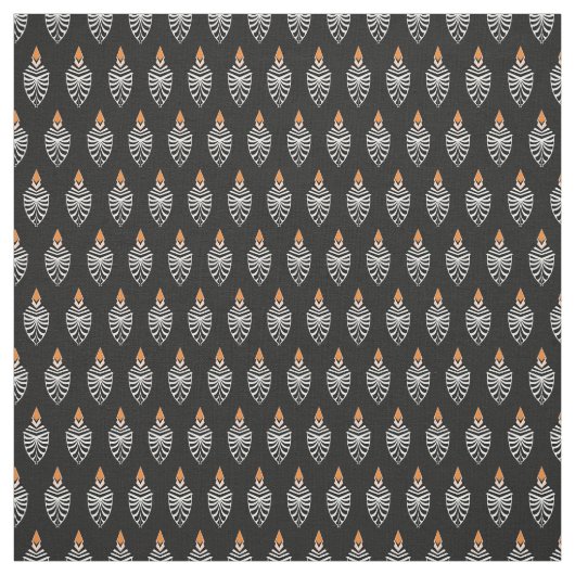 Hoopoe Bird Geometric Muster Stoff (Muster)