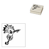 Hoopoe Bird Gummistempel (Stempel)