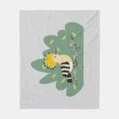 Hoopoe Fleecedecke (Vorderseite)