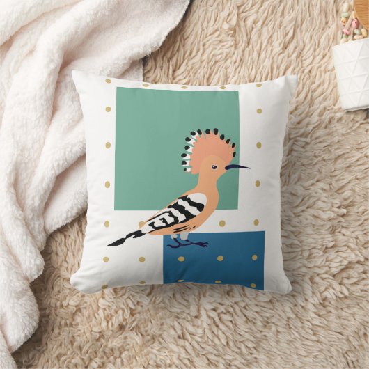 Hoopoe Kissen (Decke)