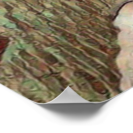 Hoopoe Poster (Ecke)