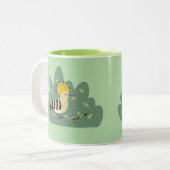Hoopoe Zweifarbige Tasse (Vorderseite Links)