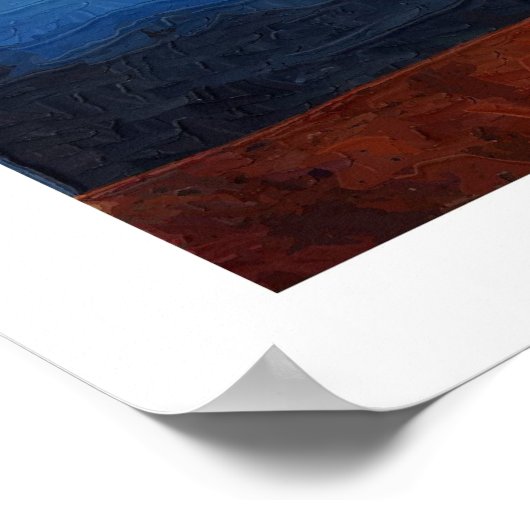 Hoopono Indigo Bowl Poster (Ecke)