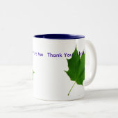 Ho'oponopono Ahorn-Blatt-Tasse Zweifarbige Tasse (VorderseiteRechts)