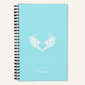 Ho'oponopono Angel Wings Personal Notebook Notizblock (Vorderseite)