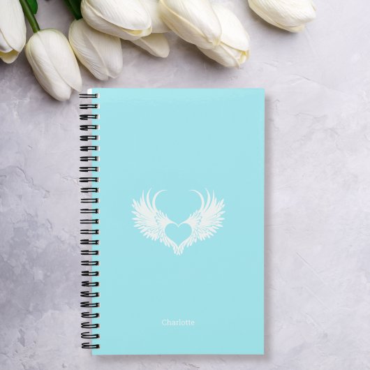 Ho'oponopono Angel Wings Personal Notebook Notizblock