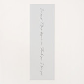 Ho'oponopono Dankbarkeit Yogamat Yogamatte (Vorderseite)