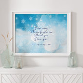 Ho'oponopono Gebet Kunst drucken Poster