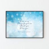 Ho'oponopono Gebet Kunst drucken Poster