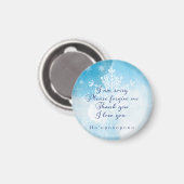 Ho'oponopono Gebet Kunst Magnet (Vorderseite/Rückseite)