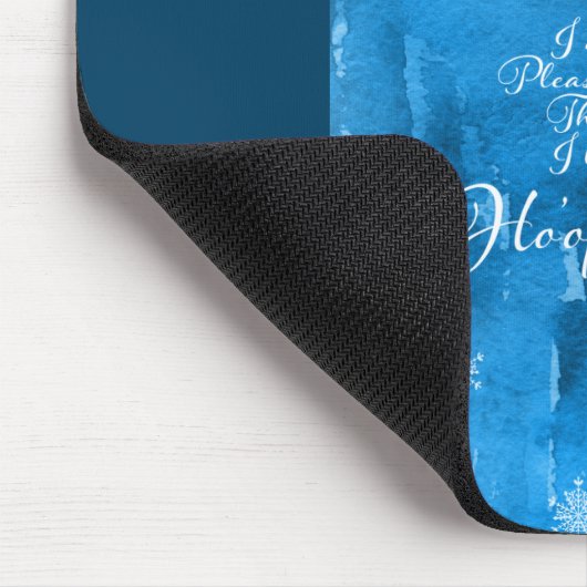 Ho'oponopono Gebet moderne Design Monogramm Name Mousepad (Ecke)